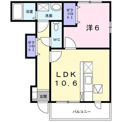 サンブレスの物件間取画像